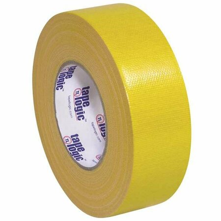 BOX PARTNERS Tape Logic  2 in. x 60 Yards Yellow Tape Logic 10 mil Duct Tape, 24PK T987100Y